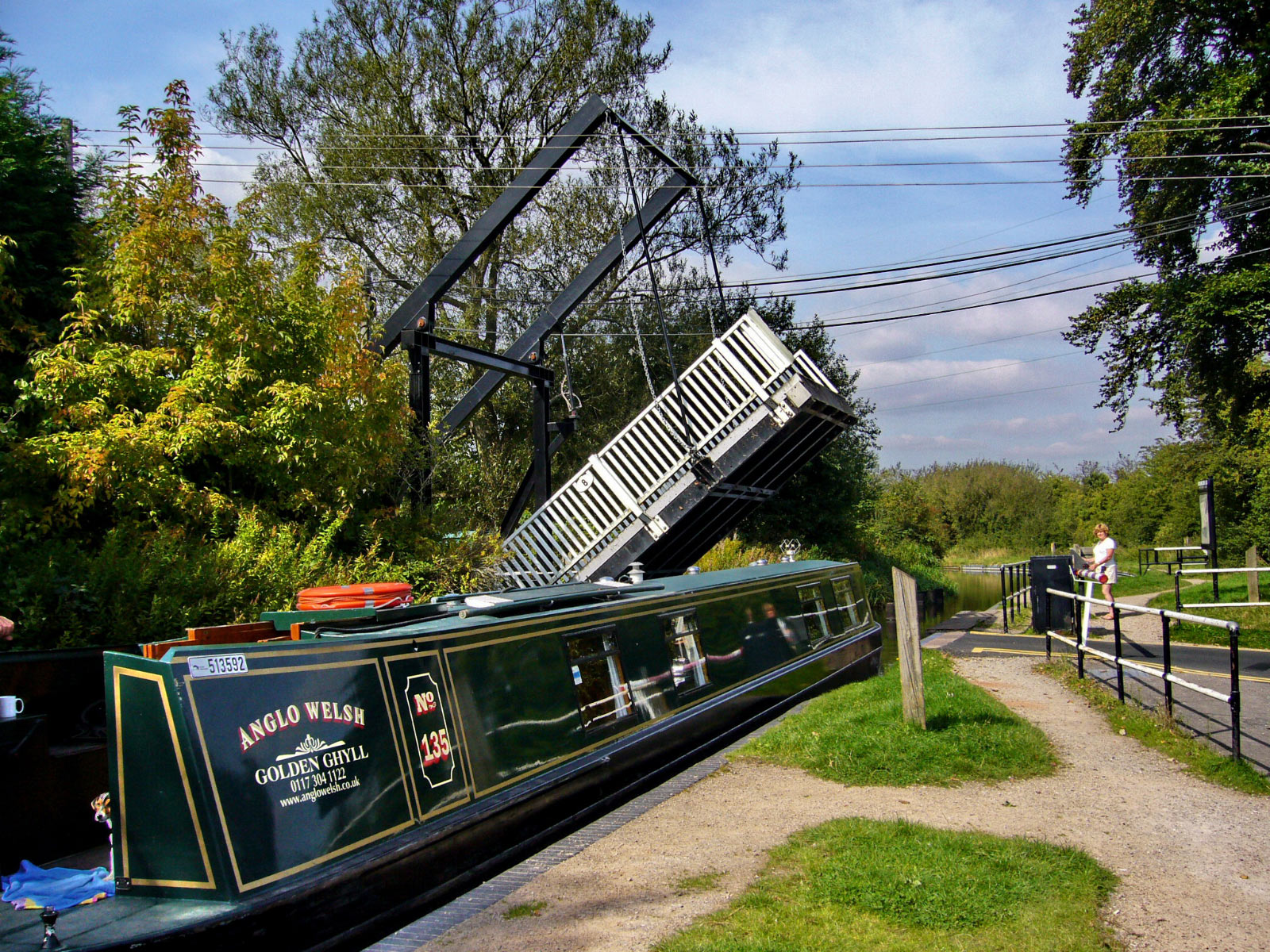 Shirley Drawbridge, Stratford-upon-Avon Canal